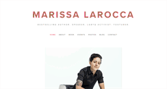Desktop Screenshot of marissalarocca.com